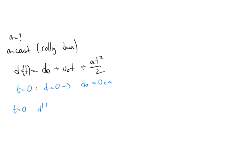 a-small-marble-is-rolling-down-on-an-incline-the-marble-was-released-from-rest-when-the-timer-was-started-the-distance-travelled-by-the-marble-a5-the-function-of-time-is-shown-in-the-figure-17677