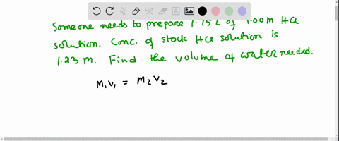 a-scientist-wants-to-make-175-l-of-a-100-m-hcl-solution-the-stock-hcl-solution-has-a-concentration-of-123-m-what-volume-of-water-in-l-will-be-needed-assume-that-volumes-are-additive-03653