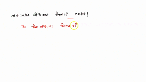 what-are-the-different-form-of-market-45306