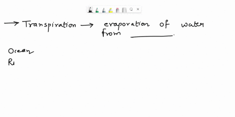 transpiration-is-the-evaportaion-of-water-form-a-ocean-b-rivers-c-lakes-and-ponds-d-leaves-39331
