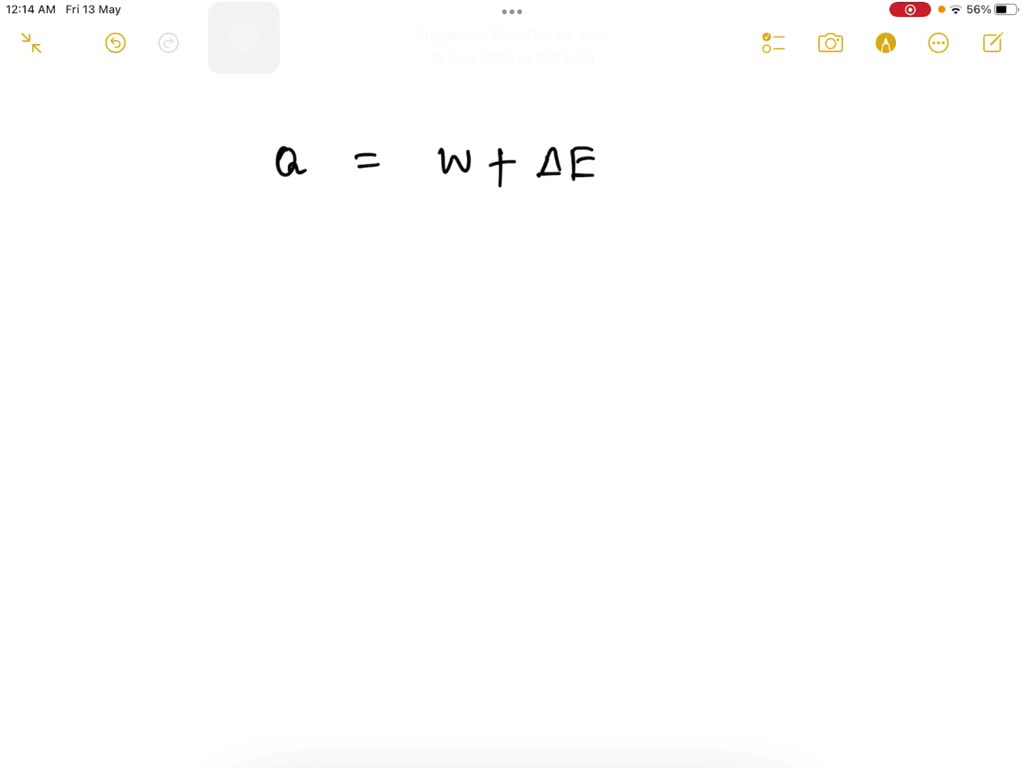 SOLVED If 100 joules of heat is added to a system that does 40 joules