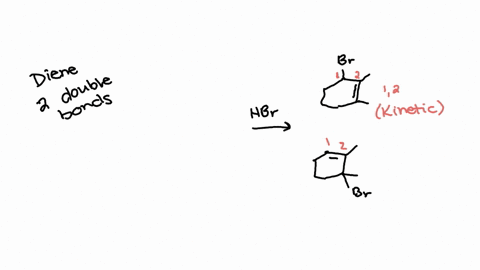 draw-the-structure-of-the-diene-that-reacts-with-one-equivalent-of-hbr-to-form-the-two-compounds-shown-as-the-only-bromoalkene-products-select-draw-more-erase-br-product-1-hbr-product-2-3-de-14465