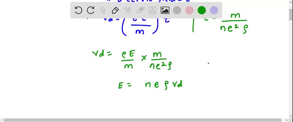 solved-if-the-magnitude-of-the-drift-velocity-of-the-free-electrons-in