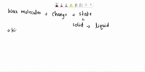 when-wax-is-heated-it-turns-into-a-liquid-how-are-the-wax-molecules-affected-by-this-change-of-state-73558