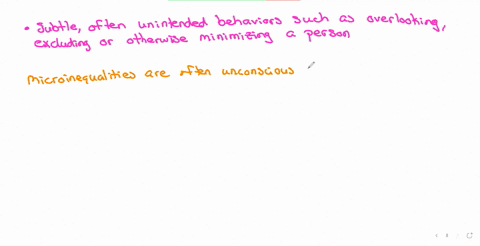 which-statement-describes-micro-inequities-behaviours-that-are-subtle-but-intentional-as-a-way-to-make-others-uncomfortable-subtle-often-unintended-behaviours-such-as-overlooking-excluding-or-otherwis