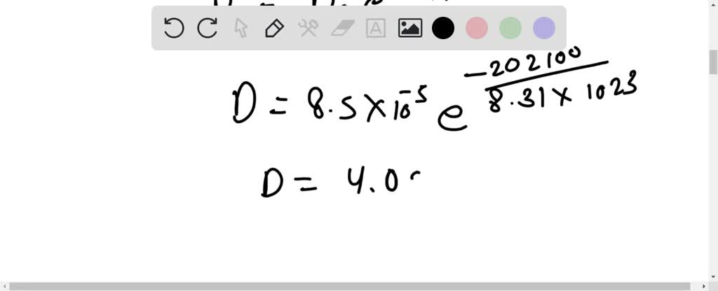SOLVED: Consider a diffusion couple composed of two semi-infinite ...