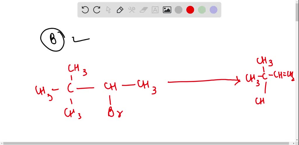 SOLVED: CH3 Which of the following reactions would yield CH3CCH-CHz in ...