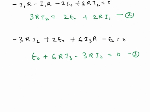 in-the-circuit-drawn-below-r-10-ohms-and-eo-5-volts__-6-r-2e-2r-remember-you-must-show-all-your-work-to-get-creditwwwwe-a-what-are-the-three-equations-doyou-get-from-kirchhoffs-laws-bjwhat-a-97032