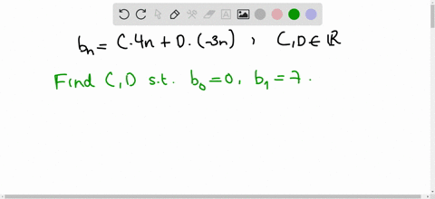 let-b0-b1-b2-be-the-sequence-defined-by-the-explicit-formula-bn-c-4n-d3n-for-each-integer-n-0-where-c-and-d-are-real-numbers-a-find-c-and-d-so-that-b0-0and-b1-7-c-1-d-1-what-is-b2-in-this-ca-79444