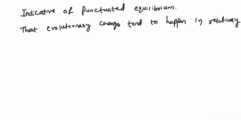 question-45-the-fossil-record-shows-many-examples-when-species-remain-constant-for-long-periods-of-time-but-then-speciation-episodes-occur-rapidly-this-is-indicative-of-allopatric-speciation-24774