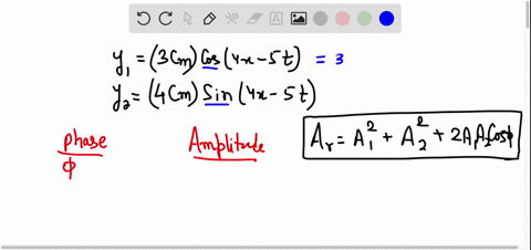 two-waves-are-described-by-the-wave-functions-y1-3cm-cos-4x-5t-y24cm-sen-4x-5tdetermine-the-amplitud