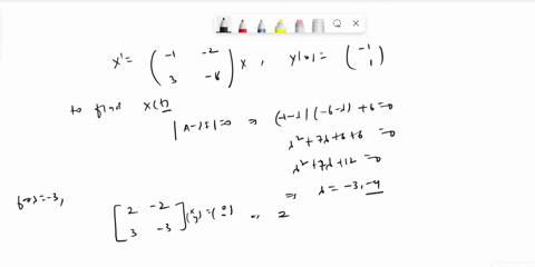 1-point-solve-the-system-1-22-dx-dt-3-6-with-the-initial-value-x0-xt-04686