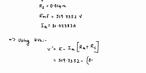 1-a-short-shunt-compound-generator-has-a-shunt-field-resistance-of-751-ohms-a-series-field-resistance-of-014-ohm-a-commutating-pole-winding-resistance-of-014-ohm-and-an-armature-resistance-i-83003