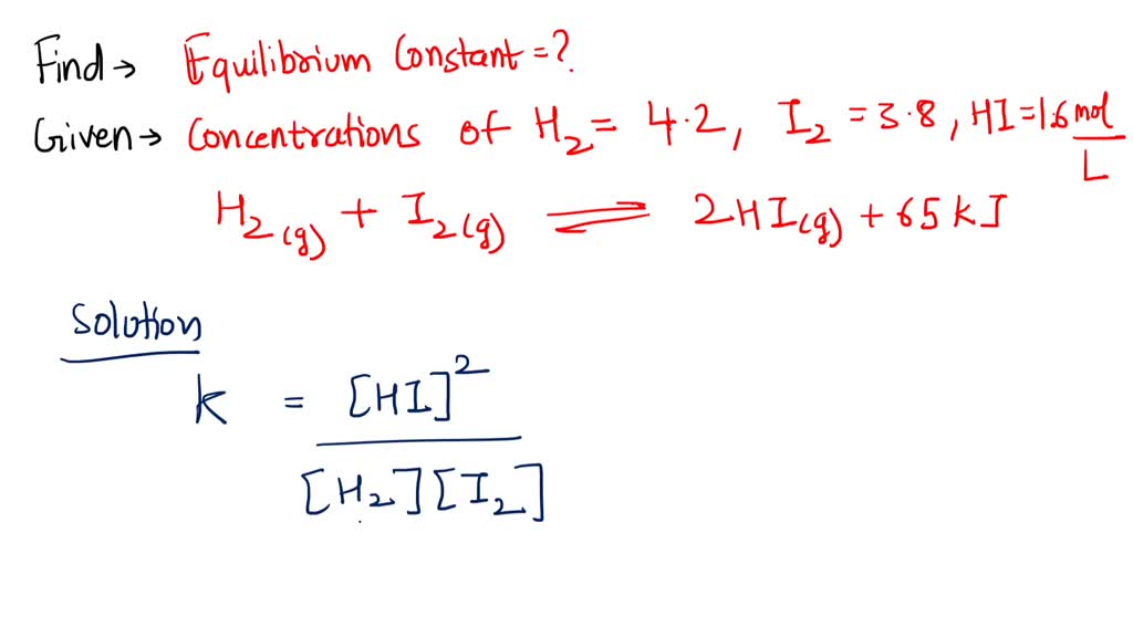 SOLVED: Question 7 (1 point) The equilibrium system shown below was ...