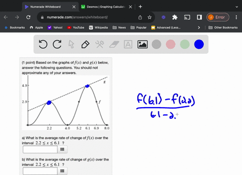 point-based-on-the-graphs-of-fx-and-gx-below-answer-the-following-questions-you-should-not-approximate-any-of-your-answers-49-29-22-40-52-61-69-80-a-what-is-the-average-rate-of-change-of-fx-19774