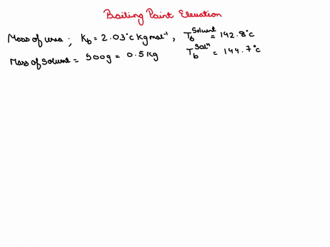 certain-substance-_-has-normal-boiling-point-of-1428-and-molal-boiling-point-elevation-constant-kb-203-ckg-mol-dissolving-some-urea-nhco-in-s00-g-of-i-this-solution-boils-at-1447-c-calculate-76021