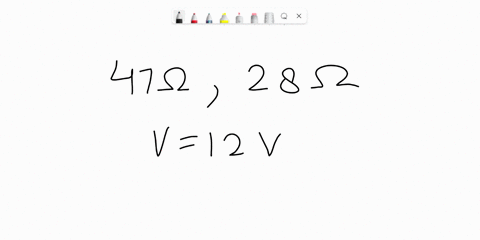 a-47-ohm-resistor-and-a-28-ohm-resistor-are-connected-in-series-to-a-12-v-battery-a-what-is-the-current-flowing-through-each-resistor-b-what-is-the-voltage-difference-across-each-resistor-an-24718