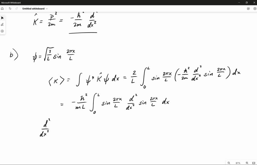 SOLVED: 3. A particle is described by a plane-wave wavefunction Ψ(x,t ...