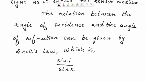 write-observations-and-conclusion-of-activity-that-explains-the-relation-between-angle-of-incidence-and-angle-of-refraction-when-light-ray-moves-from-rarer-medium-to-denser-medium-34842