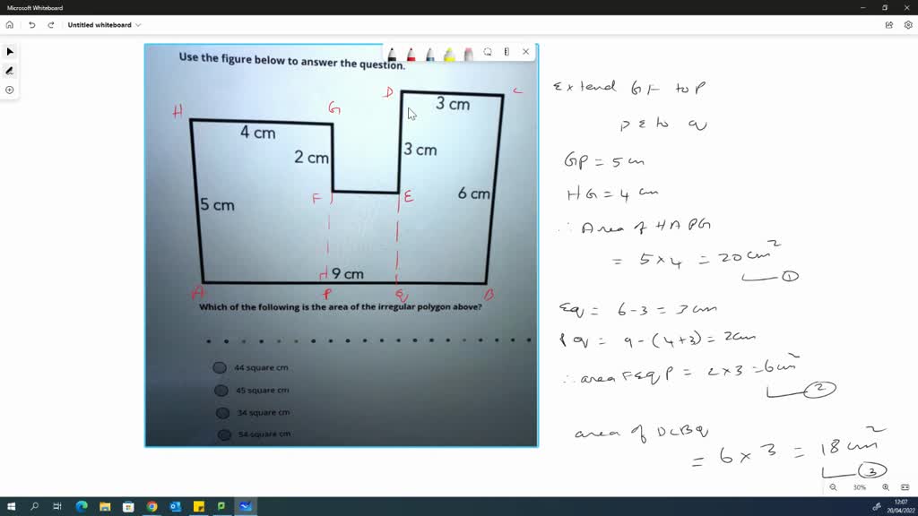 SOLVED For the correct answer, you get a medal! An irregular polygon