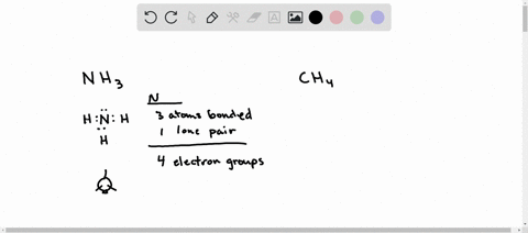 according-to-the-vsepr-model-the-arrangement-of-electron-pairs-around-nh3-and-ch4-is-a-the-same-because-in-each-case-there-are-the-same-number-of-electron-pairs-around-the-central-atom-b-dif-61664