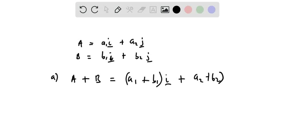 SOLVED: (13%) Problem 5: Consider Two Vectors A And B, Expressed In ...