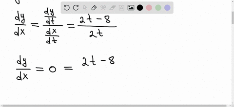 let-ctleftt2-9-t2-8-tright-see-figure-18-find-the-points-where-the-tangent-is-horizontal-or-vertical-51383