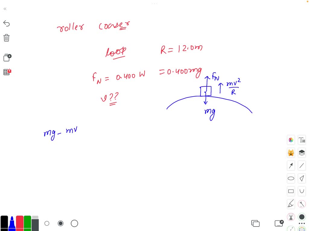 Solved: A Roller Coaster Is Designed With A Clothoid Loop That Has A 