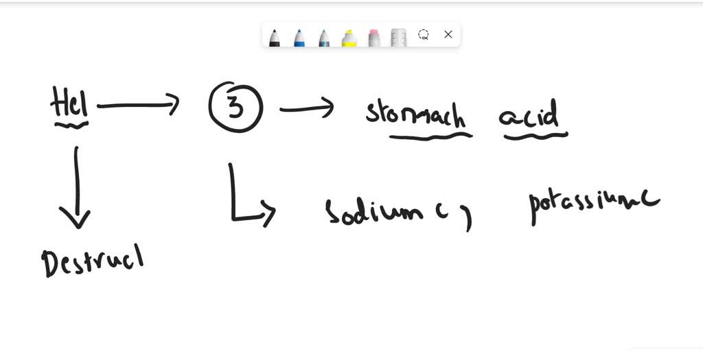 SOLVED Hydrochloric acid has all the following digestive functions EXCEPT A. activation of the
