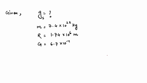 a-satellite-having-a-mass-of-74-1022-kg-and-radius-of-174-106-m-g-67-10-11-nm2kg2-calculate-the-acceleration-due-to-gravity-on-the-surface-of-the-satellite