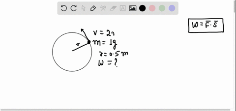 an-object-of-mass-1-g-is-whirled-in-a-horizontal-circle-of-radius-05m-at-a-constant-speed-of-2ms-the-work-done-on-the-object-during-one-revolution-is-53514