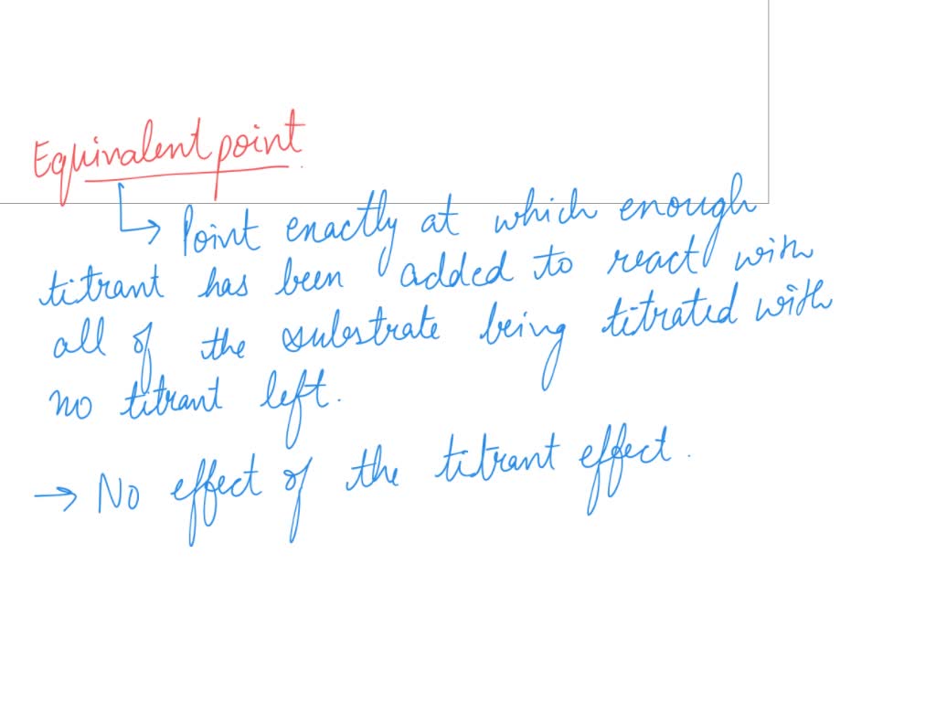 SOLVED In an acidbase titration an indicator is used. Which of the