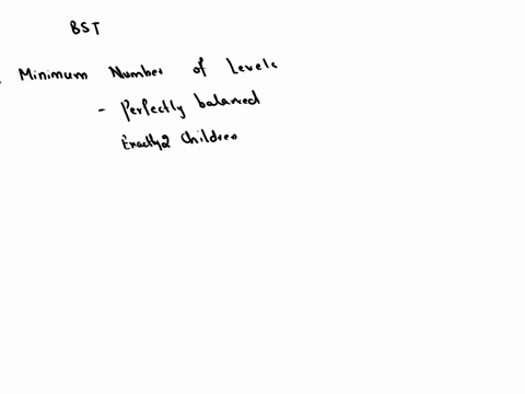 what-is-the-maximum-number-of-levels-and-the-minimum-number-of-levels-that-a-binary-search-tree-with-100-nodes-have-and-why-20744