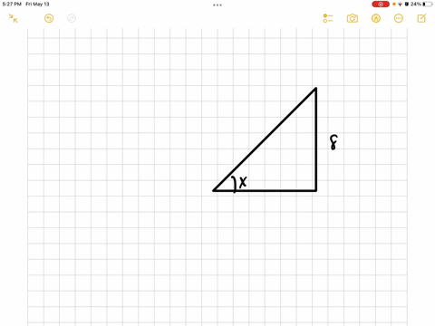find-the-measure-of-angle-x-round-your-answer-to-the-nearest-hundredth-please-type-the-numerical-answer-only-a-right-triangle-is-shown-with-one-leg-measuring-8-and-the-hypotenuse-is-labeled-96866