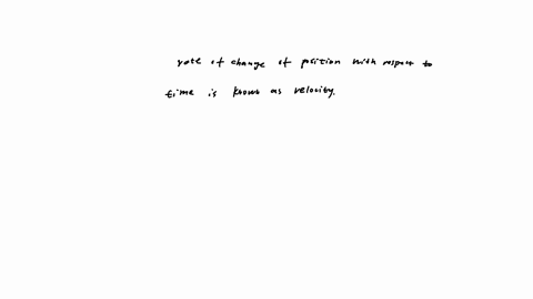 what-is-the-rate-of-change-of-position-with-respect-to-time