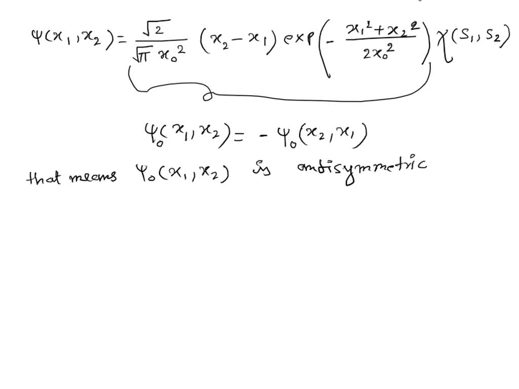 SOLVED Consider two identical fermions, both of spin s = 1/2, in the