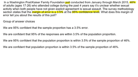 sexual-assault-in-college-in-a-washington-postkaiser-family-foundation-poll-conducted-from-january-through-march-2015-46-of-adults-ages-1726-who-attended-college-during-the-past-4-years-say-its-uncl-2