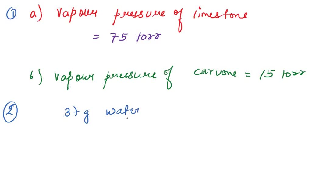 SOLVED Use the diagram below to answer the following questions Vapor
