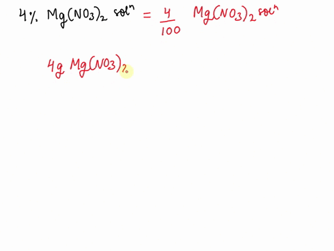 how-many-ml-of-40-mgno32-solution-would-contain-12-g-of-magnesium-nitrate-58847