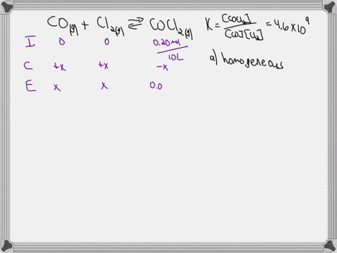 exercise-5-the-following-equilibrium-is-set-at-100oc-co-g-cl2g-cocl2g-the-equilibrium-constant-at-100oc-is-kc-46x109-a-is-there-a-homogeneous-or-heterogeneous-equilibrium-b-an-empty-containe-97768