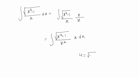 use-trigonometric-substitution-to-evaluate-the-integral-v-dx-36154