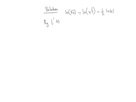 find-the-limit-use-lhospitals-rule-where-appropriate-possibly-more-than-once-if-there-is-a-more-elementary-method-consider-using-it-if-lhospitals-rule-doesnt-apply-explain-why-lim-_x-rightarrow-infty