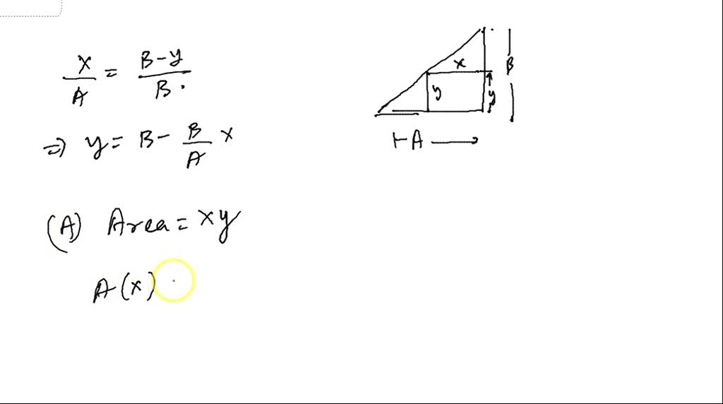 A triangle has a base of 16 inches and an altitude of 8 inches. Find ...