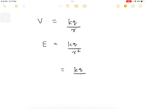 the-potential-of-a-certain-distance-from-a-point-charge-is-800v-and-the-electric-field-is-400nc-what-is-the-magnitude-of-the-charge-63857