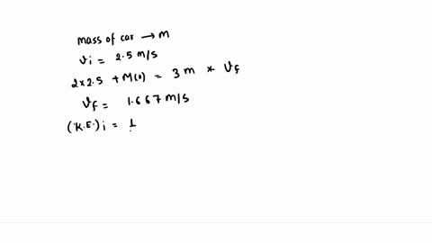 two-coupled-boxcars-are-rolling-along-at-25-ms-when-they-collide-with-and-couple-to-a-third-stationary-boxcar-all-three-boxcars-have-the-same-mass-a-what-is-the-final-speed-of-the-three-boxc-52885