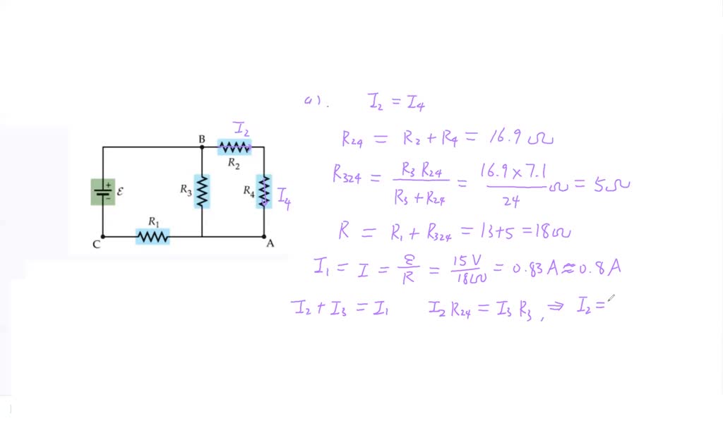 VIDEO solution: Texts: Find the current through each resistor using the ...