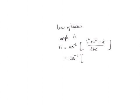 given-a-3-b-4-and-c-5-use-the-law-of-cosines-to-find-angle-a-round-to-three-decimal-places