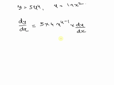 use-the-chain-rule-to-find-dydx-for-the-following-y-5u4-where-u-1x2-97051