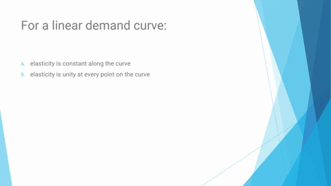for-a-linear-demand-curve-elasticity-is-constant-along-the-curve-elasticity-is-unity-at-every-point-on-the-curve-demand-is-elastic-at-low-prices-demand-is-elastic-at-high-prices-96424
