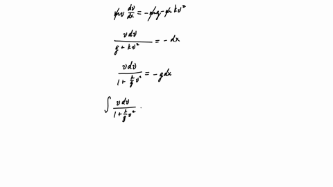 the-net-force-acting-on-an-object-is-mg-mkv-where-the-drag-force-f-mkvz-m-is-the-mass-of-an-object-k-and-g-are-constants-the-initial-condition-are-at-to-0-xo-0-vo-vo-find-an-expression-repre-53103